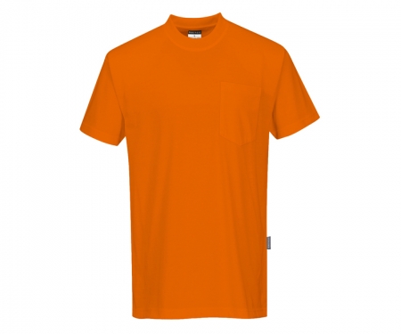 portwest s577or t shirt cotton blend non ansi