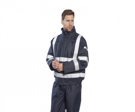 portwest s783 gallery2 bizflame resistant rain bomber jacket