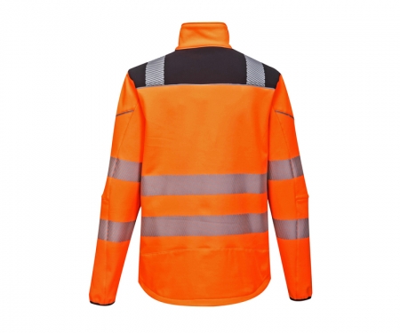 portwest t402or gallery2 vision hi vis softshell jacket portwest t402or gallery2 vision hi vis softshell jacket