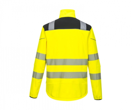portwest t402yl gallery2 vision hi vis softshell jacket portwest t402yl gallery2 vision hi vis softshell jacket