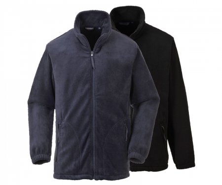 7XL F400 Portwest Argyll Premium Heavy Fleece Jacket Zip Pockets Anti-Pill XS 