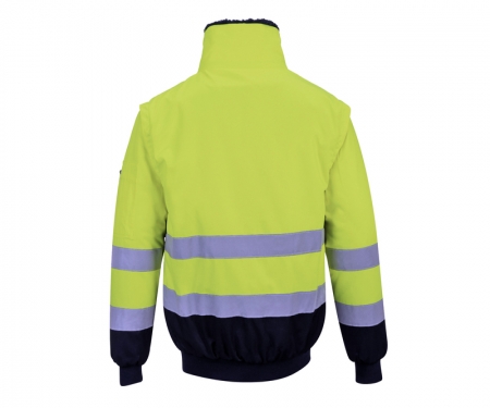 portwest upj50yl gallery3 hi vis_3 in 1 pilot jacket portwest upj50yl gallery3 hi vis_3 in 1 pilot jacket