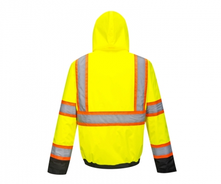 portwest us368 gallery4 hi vis bomber jacket reflective tape portwest us368 gallery4 hi vis bomber jacket reflective tape