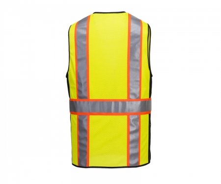portwest us377 gallery hi vis mesh surveyor vest