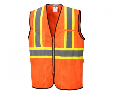 portwest us381or frisco hi vis vest