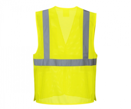portwest us384 gallery1 economy hi vis breakaway safety vest