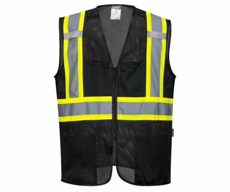 portwest us391 hi vis two tone soft shell jacket