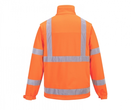 portwest us428or gallery1 hi vis softshell jacket portwest us428or gallery1 hi vis softshell jacket
