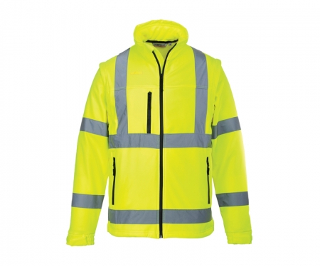 portwest us428yl hi vis softshell jacket portwest us428yl hi vis softshell jacket