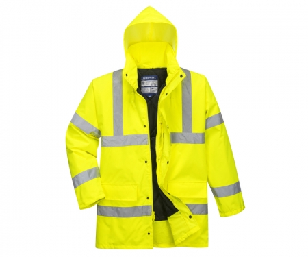 portwest us460 gallery2 hi vis rain jacket