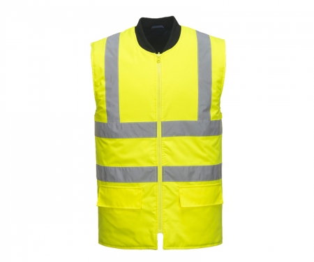 portwest us468yl gallery2 hi vis 4 in 1 traffic jacket