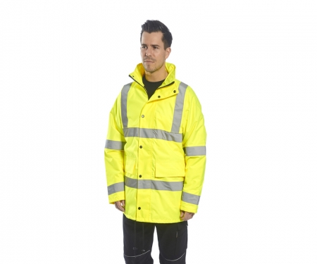 portwest us468yl gallery4 hi vis 4 in 1 traffic jacket