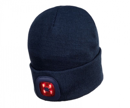 Rechargeable Twin Led Beanie Navy 2 Rechargeable Twin Led Beanie Navy 2