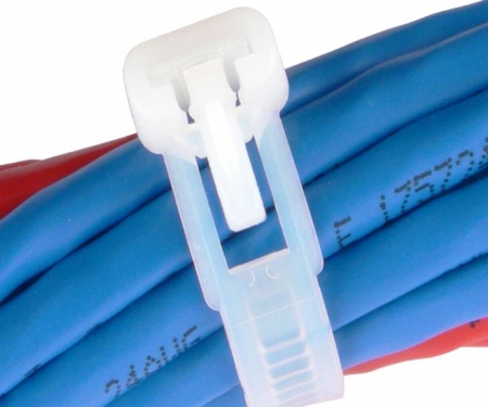 Trigger release cable tie used for bundling wires Trigger release cable tie used for bundling wires