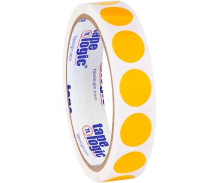 Removable Adhesives Circle Inventory Label