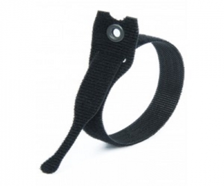 Hook and Loop Rip Tie cable tie w/screw mount hole