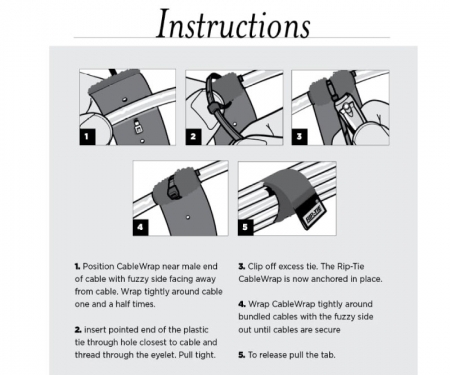 Riptie Instructions Zip Tie