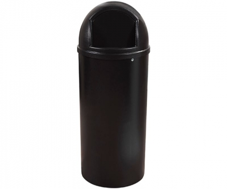 Rubbermaid Domed Trash Can Black Rubbermaid Domed Trash Can Black