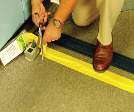 Cut to length Safcord  floor cord cover Cut to length Safcord  floor cord cover