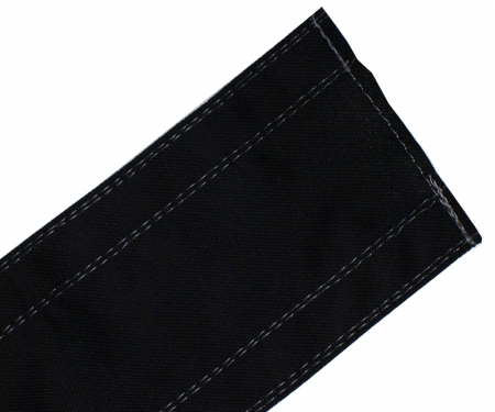 Fabric wire and cable protector, black Fabric wire and cable protector, black