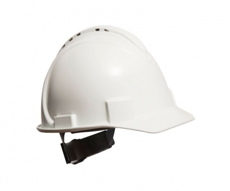 Safety Pro Vented Hard Hat White 1