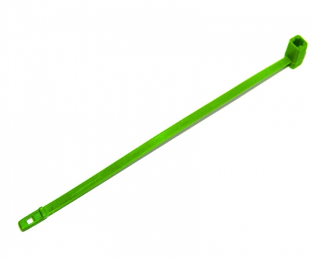security loop tie fluorescent green