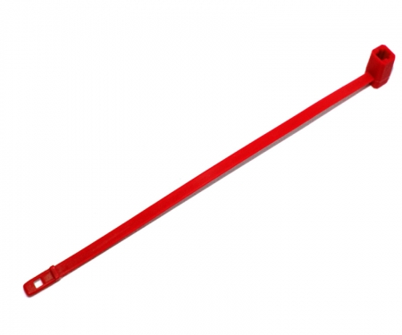 security loop zip tie in red color security loop zip tie in red color