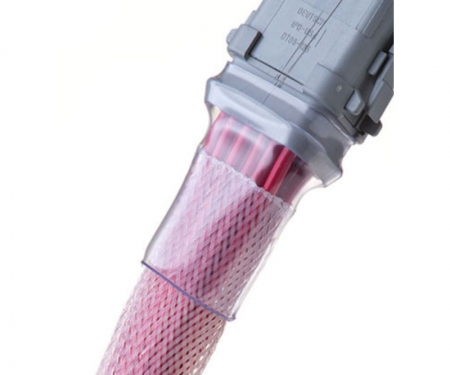10 FT Clear 1.5" (38mm) Polyolefin Heat Shrink Tubing - 2:1 Ratio, UL Listed