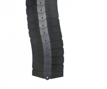 Medium black Sidewinder cord cover