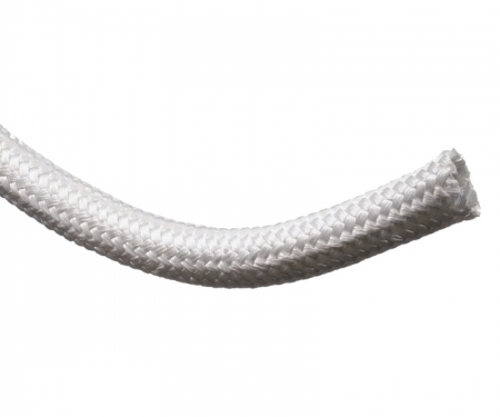 Silica braided wrap in use