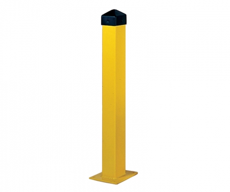 Eagle #1752 round bollard post, yellow
