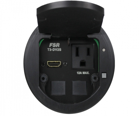 FSR t3-dv2s-1b-black 3.5 inch table box round FSR t3-dv2s-1b-black 3.5 inch table box round