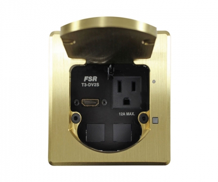 FSR t3-dv2s-1b-sq-aluminum 3.5 inch table box square FSR t3-dv2s-1b-sq-aluminum 3.5 inch table box square