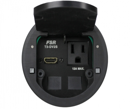 FSR t3-dv2s-2b-black 3.5 inch table box round FSR t3-dv2s-2b-black 3.5 inch table box round