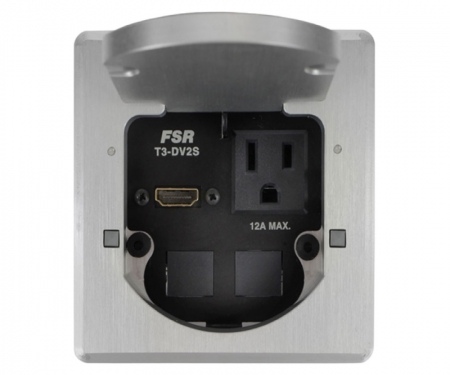 FSR t3-dv2s-2b-sq-aluminum 3.5 inch table box square FSR t3-dv2s-2b-sq-aluminum 3.5 inch table box square