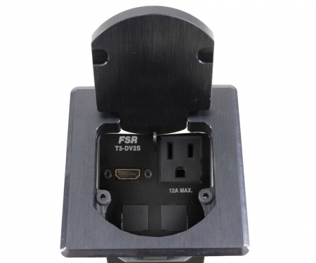 FSR t3-dv2s-sq-black 3.5 inch table box square FSR t3-dv2s-sq-black 3.5 inch table box square