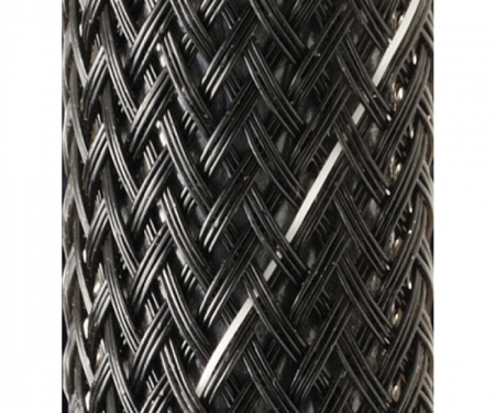 Techflex Halar Closeup Black Techflex Halar Closeup Black