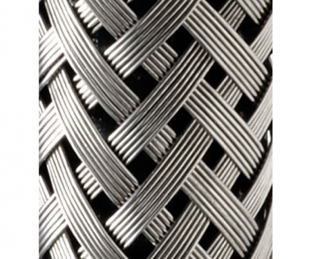 Techflex Stainless Steel Close Up Techflex Stainless Steel Close Up