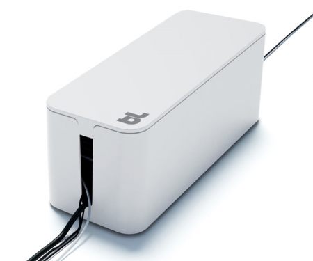 Cable box mini, white with cable  Cable box mini, white with cable