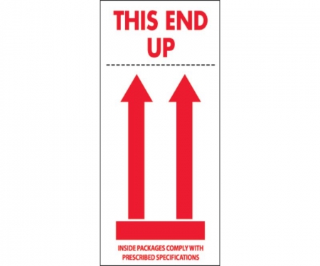 This Side Up Arrow Red 904 This Side Up Arrow Red 904