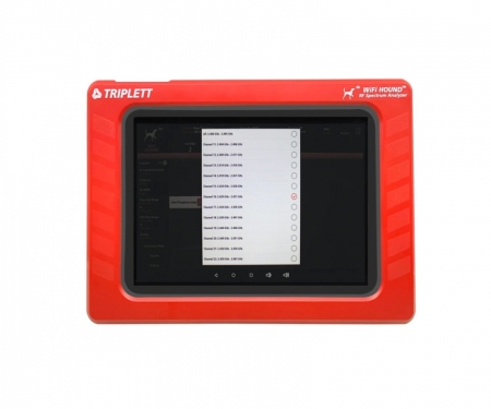 triplett wifi hound spectrum analyser list view triplett wifi hound spectrum analyser list view