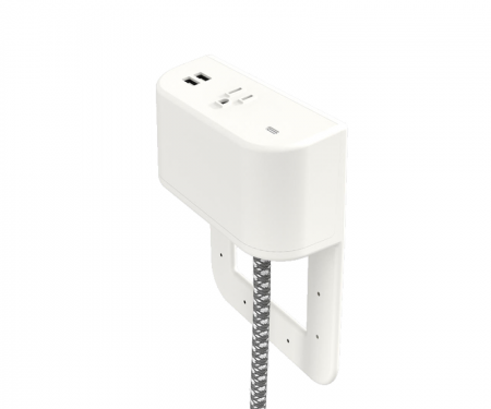 Tully in furniture charging hub 2 inch tail fog plastic with zigzag fog and white cord Tully in furniture charging hub 2 inch tail fog plastic with zigzag fog and white cord