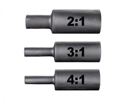 diagram of different shrink ratios of heat shrink diagram of different shrink ratios of heat shrink