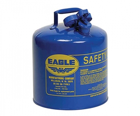 ui-50-sb eagle safety can type 1 kerosene can 5 gallon blue ui-50-sb eagle safety can type 1 kerosene can 5 gallon blue