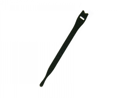 Velcro one wrap fastener, black Velcro one wrap fastener, black