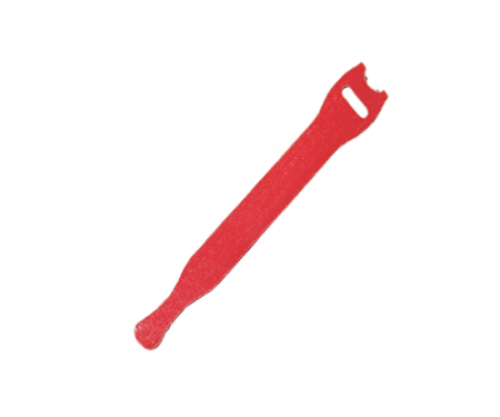 5 inch Velcro® qwik tie fastener in red