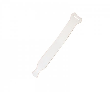 5 inch Velcro® qwik tie fastener in white