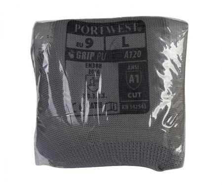 Vending Pu Palm Gloves Gray Vending Pu Palm Gloves Gray