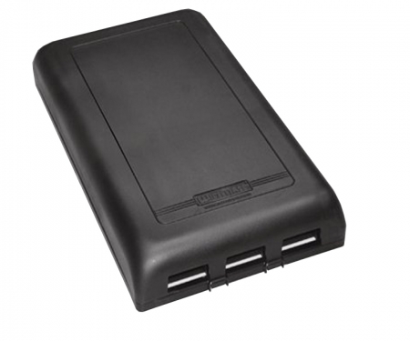 Black wiremate cable manager, w750 Black wiremate cable manager, w750