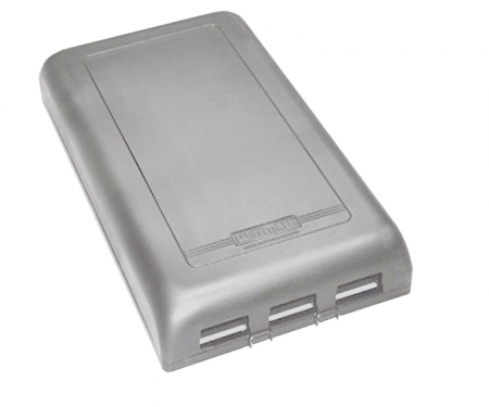 Gray wiremate cable manager, w7352 Gray wiremate cable manager, w7352